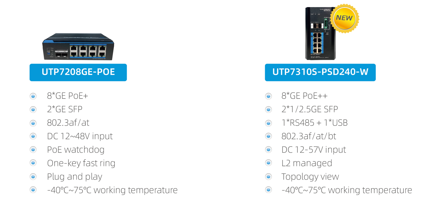 industrial poe switch